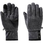 Reduzierte Dunkelgraue Jack Wolfskin Winter Damenhandschuhe aus Polyamid Größe 11 für den für den Winter 