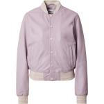 Reduzierte Cremefarbene Unifarbene Maze College-Jacken aus Lammleder für Damen Größe XS Große Größen für den für den Winter 