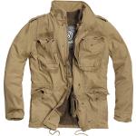 Braune Brandit M-65 Giant 3-in-1 Jacken für Herren Größe M für den für den Winter 