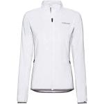 HEAD Damen Club Greta Full-Zip Trainingsjacke Weiß Jacken 