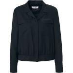 Reduzierte Marineblaue Gerry Weber Mini Kurzjacken & Cropped-Jackets aus Polyester maschinenwaschbar für Damen Größe XL für den für den Sommer 