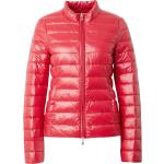 Rote Unifarbene Patrizia Pepe Piumino Stehkragen Daunenjacken glänzend mit Reißverschluss aus Polyamid für Damen Größe XXS für den für den Winter 