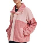 Pinke Under Armour Swacket Boucle-Jacken aus Bouclé für Damen Größe M 