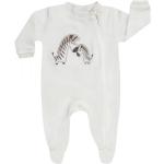 JACKY Baby Schlafoverall Zebra, Stickerei, beige, Gr. 50-68 Größe - 50