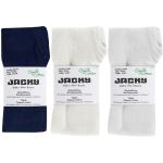 Offwhitefarbene Jacky Bio Kinderstrumpfhosen aus Baumwolle maschinenwaschbar für Jungen Größe 56 
