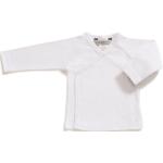 Weiße Jacky Kinderwickelshirt aus Baumwolle maschinenwaschbar für Babys Größe 50 