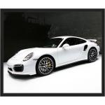 Reduzierte Schwarze Porsche 911 Bilder & Wandbilder mit Rahmen 