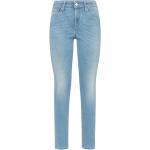 Reduzierte Hellblaue Bestickte Jacob Cohen Slim Fit Jeans mit Reißverschluss aus Denim für Damen 