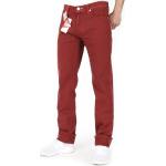 Rote Casual Jacob Cohen Slim Fit Jeans aus Baumwolle für Herren Größe L Weite 32, Länge 34 