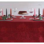 Bordeauxrote Moderne Tischläufer aus Leinen Breite 100-150cm, Höhe 100-150cm, Tiefe 0-50cm 