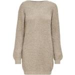 JACQUELINE de YONG Shirtkleid »JDY Damen Strickkleid Longsleeve Knit Kleid JDYWHITNEY Dress Pullover« (lang, bequem) 3759 in Beige, beige