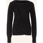 Reduzierte Schwarze Jacquemus Asymmetrische Pullover aus Wolle für Damen Größe S 