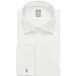 Beige Unifarbene Jacques Britt Hemden mit Umschlagmanschette aus Baumwolle für Herren Größe XXL - versandkostenfrei 