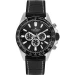 Jacques Lemans 1-2140A Herren-Armbanduhr Chronograph Liverpool Schwarz
