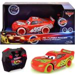 Jada Toys RC Cars Glow Racers - Lightning McQueen 17 cm, 2,4 GHz