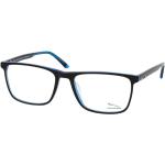 Schwarze Jaguar Eyewear Quadratische Kunststoffbrillen für Herren 