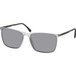 Graue Jaguar Eyewear Quadratische Sonnenbrillen mit Sehstärke aus Kunststoff für Herren 