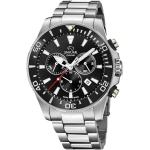 Silberne Jaguar Watches Herrenarmbanduhren mit Chronograph-Zifferblatt 