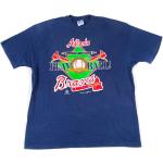 Jahrgang Atlanta Braves Shirt 90Er Jahre Tshirt 1993 Baseball-T-Shirt Spielen Ball Lässt Mutige Vintage Tapfer Gehen