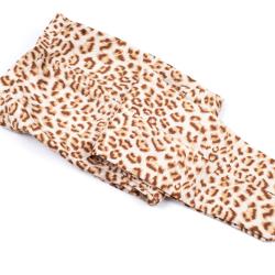 Jahrgang Escada Leopard Druck Verjüngte Leg Leinen Hose, Größe M