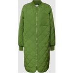 Grüne Gesteppte Casual Jake*s Stehkragen Damensteppmäntel & Damenpuffercoats aus Polyester Größe XS für den für den Herbst 