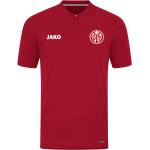 Rote Casual FSV Mainz 05 Herrenpoloshirts & Herrenpolohemden aus PU Größe M 