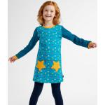 Reduzierte Türkise Sterne Jako-O Winterkleider für Kinder für Mädchen Größe 86 für den für den Winter 