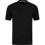 Reduzierte Schwarze Casual Jako Pro Herrenpoloshirts & Herrenpolohemden mit Reißverschluss aus Polyester Größe 4 XL 