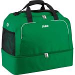 Grüne Jako Classico Damensporttaschen mit Reißverschluss aus Kunstfaser klein 