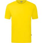 Gelbe Bio V-Ausschnitt Kinder T-Shirts Größe 140 