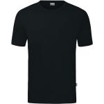 Schwarze Bio V-Ausschnitt Kinder T-Shirts Größe 140 