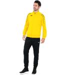 JAKO Trainingsanzug Polyester Classico (Jacke und Hose, 100% Polyester) gelb/schwarz Herren