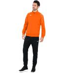 JAKO Trainingsanzug Polyester Classico (Jacke und Hose, 100% Polyester) orange/schwarz Herren