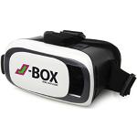 JAMARA 423156 - J-Box VR-Brille - einmaliges 3D-Erlebnis für Smartphones für Apps mit Splitscreen, 3,5-6 Zoll Kleiner als 154 x 82 mm