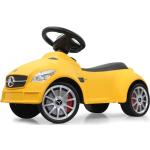 Gelbe Mercedes Benz Merchandise Rutschautos aus Kunststoff 