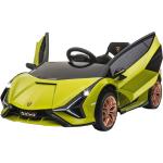 Grüne Jamara Lamborghini Elektroautos für Kinder aus Kunststoff für 3 - 5 Jahre 
