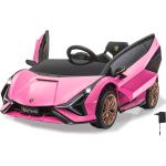 Pinke Jamara Lamborghini Elektroautos für Kinder aus Kunststoff für 3 - 5 Jahre 