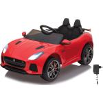 Rote Jamara Jaguar F-Type Elektroautos für Kinder aus Kunststoff für 3 - 5 Jahre 
