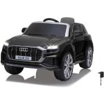 Schwarze Audi Elektroautos für Kinder für 3 - 5 Jahre 