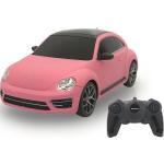 Reduzierte Pinke Jamara Volkswagen / VW New Beetle Ferngesteuerte Autos aus Kunststoff 