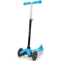 Jamara Scooter KickLight, blau, mit LED-Rädern