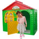 Grüne Jamara Spielhäuser & Kinderspielhäuser aus Kunststoff mit Dach 