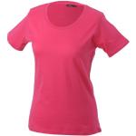 James & Nicholson Damen T-Shirt Basic XX-Large pink