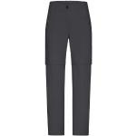 Schwarze Wasserdichte James & Nicholson Zip Off Hosen & Zipphosen mit Reißverschluss für Damen Größe XXL 