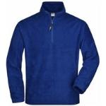 Royalblaue Herrensweatshirts aus Fleece Größe S 