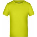 James & Nicholson - Herren Aktiv T-Shirt JN358, acid-gelb, Größe L
