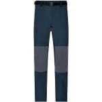 James & Nicholson - Herren Multicolor Trekkinghose JN1206, navy-blau/carbon, Größe XL