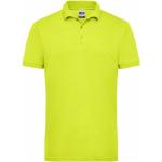 Neongelbe James & Nicholson Herrenpoloshirts & Herrenpolohemden Größe 3 XL 