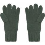 Grüne Melierte Strick-Handschuhe für Herren Größe L 