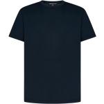James Perse, Blaue T-Shirts Polos für Herren Aw23 Blue, Herren, Größe: XL